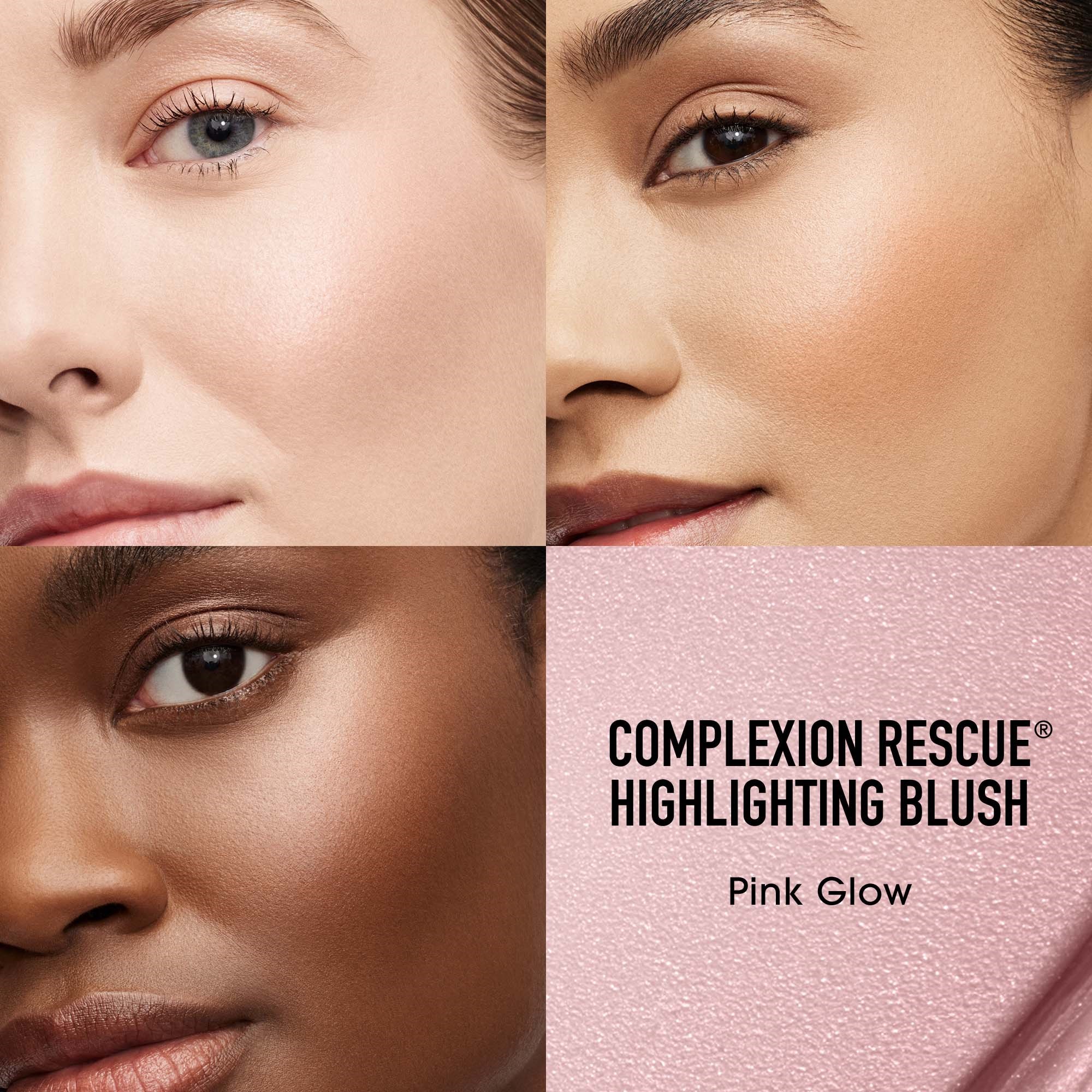 bareMinerals COMPLEXION RESCUE Highlighting Blush Pink Glow (obrázok 3)