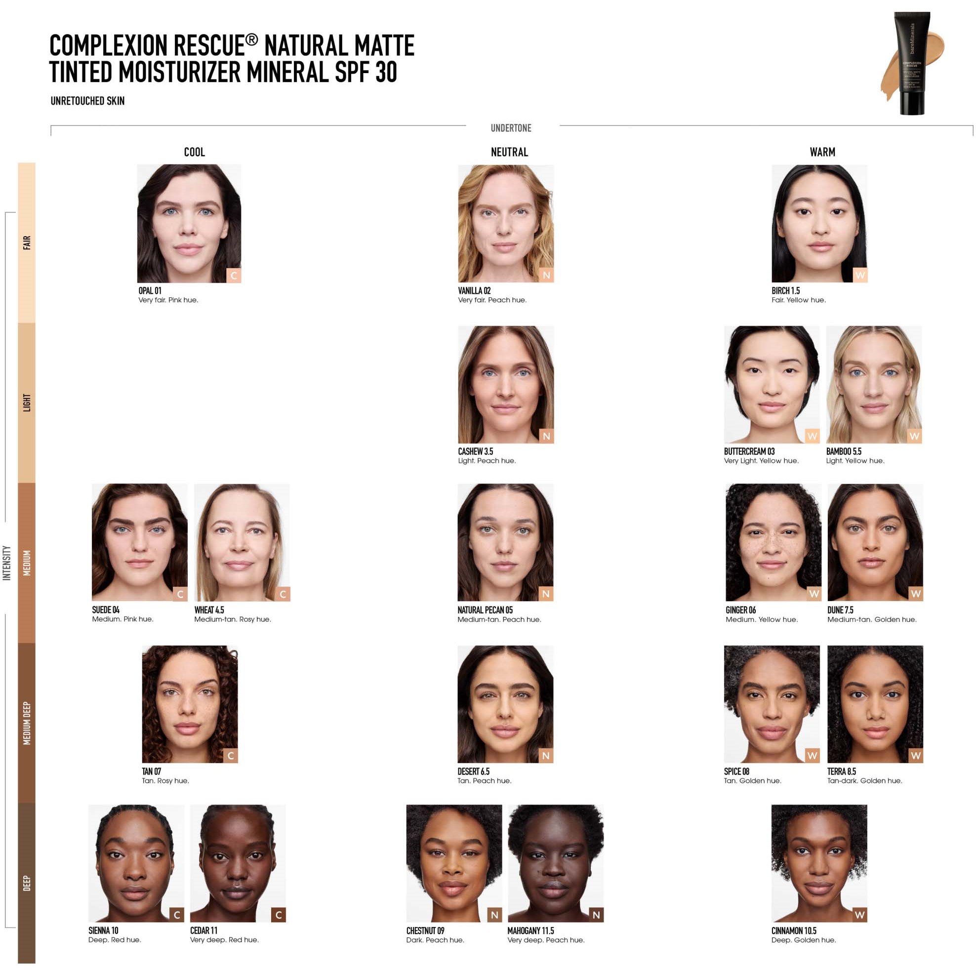bareMinerals COMPLEXION RESCUE Tinted Moisturizer Natural Matte SPF 30 (obrázok 7)