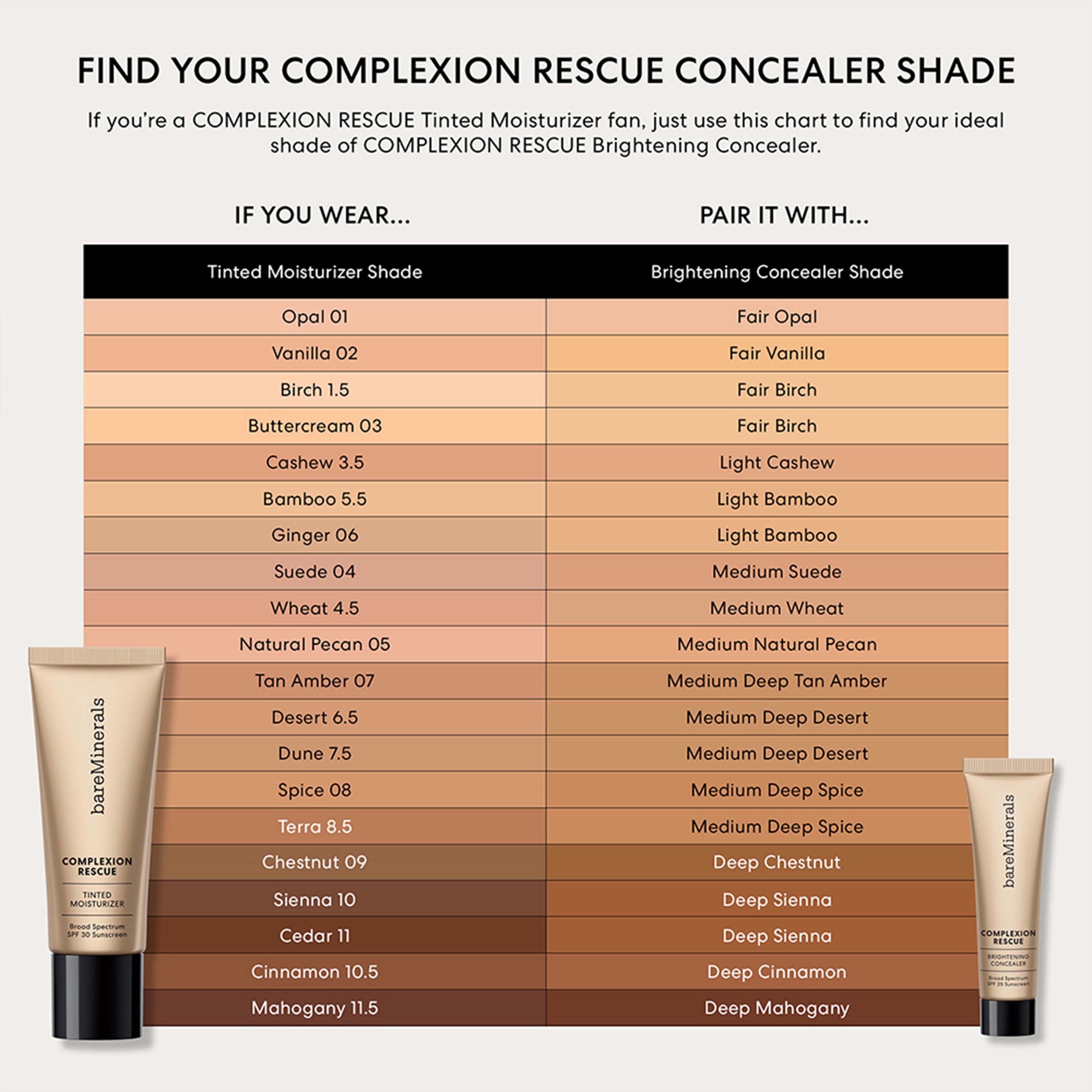 bareMinerals Complexion Rescue CR Brightening Concealer SPF 25 - korek (obrázok 3)