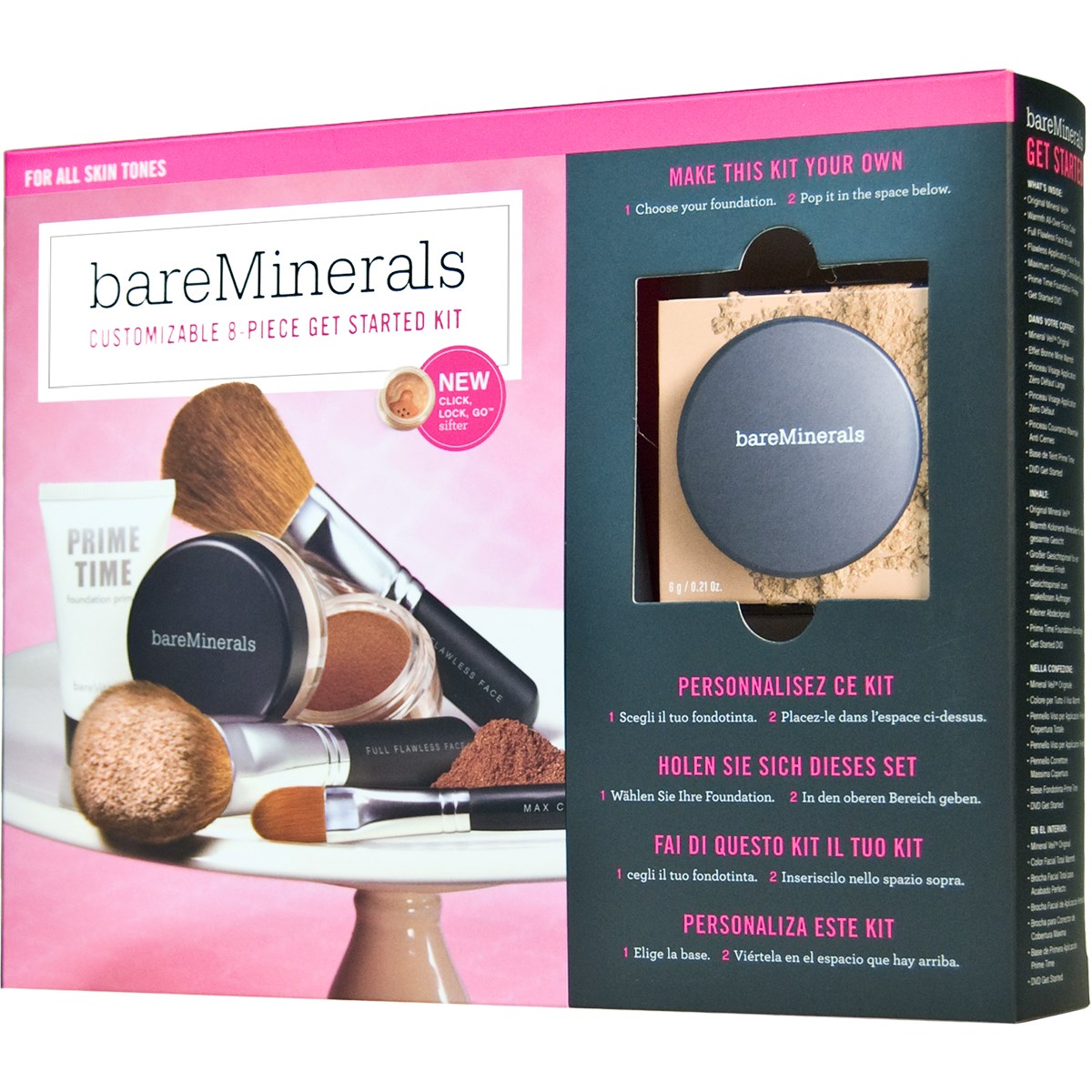 bareMinerals Customizable 8-Piece Start-Kit Matte