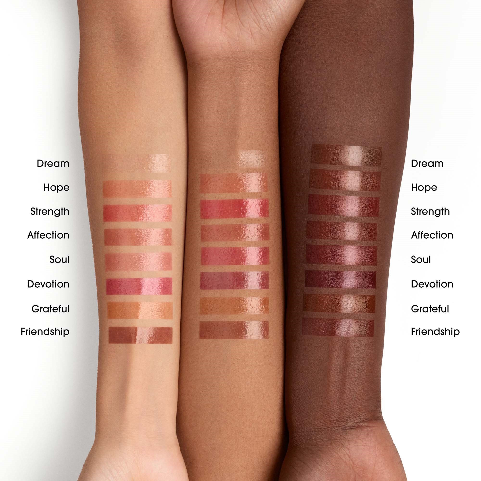 bareMinerals Dewy Lip Gloss-Balm Friendship (obrázok 4)