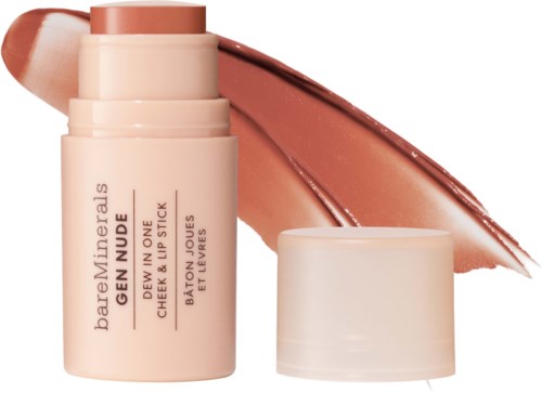 bareMinerals GEN NUDE Dew in One Cheek & Lip Stick Bare Necessity