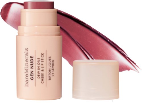 bareMinerals GEN NUDE Dew in One Cheek & Lip Stick Me in Merlot