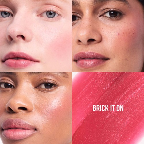 bareMinerals GEN NUDE Dew in One Cheek & Lip Stick Brick it On