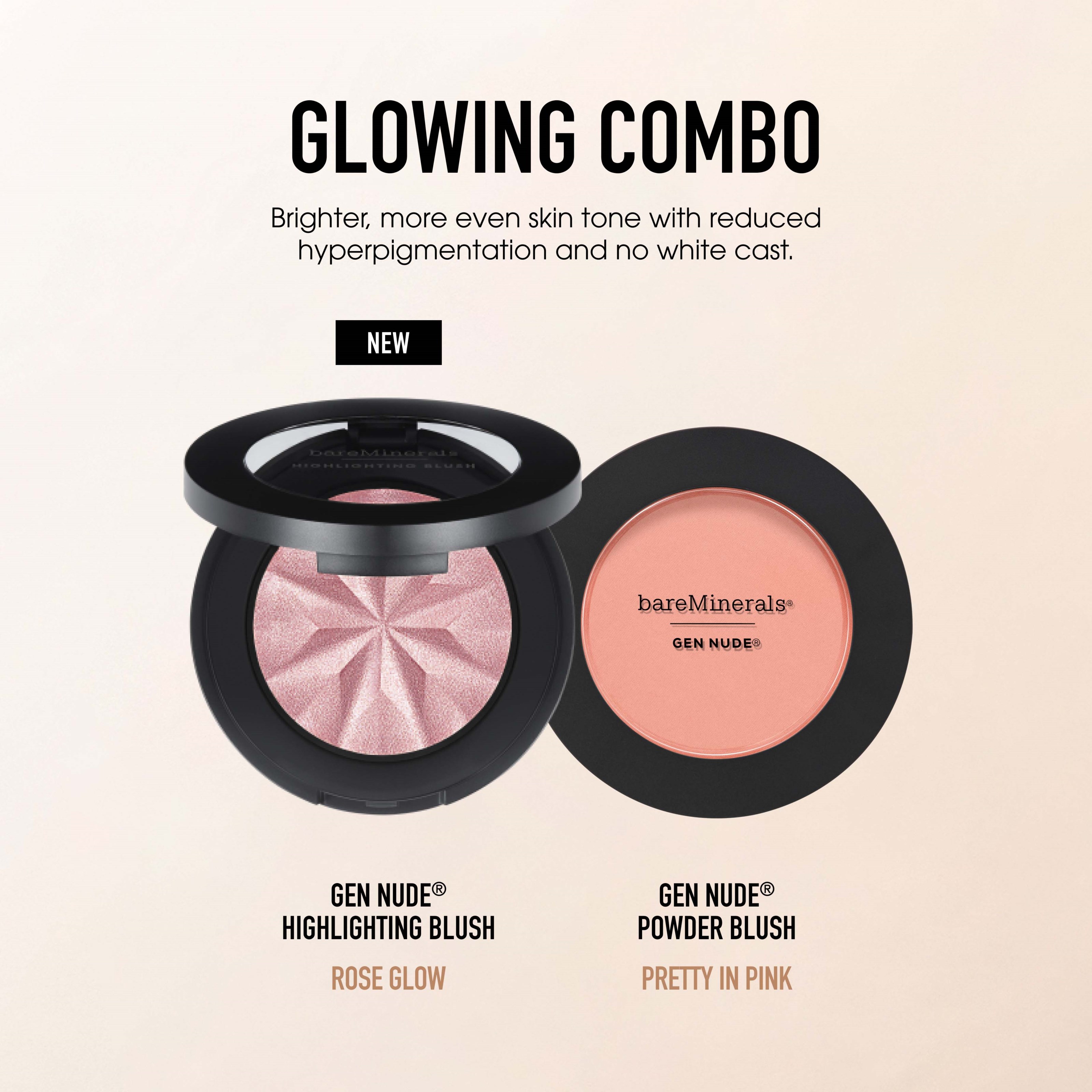 bareMinerals GEN NUDE Highlighting Blush Rose Glow 05 (obrázok 5)