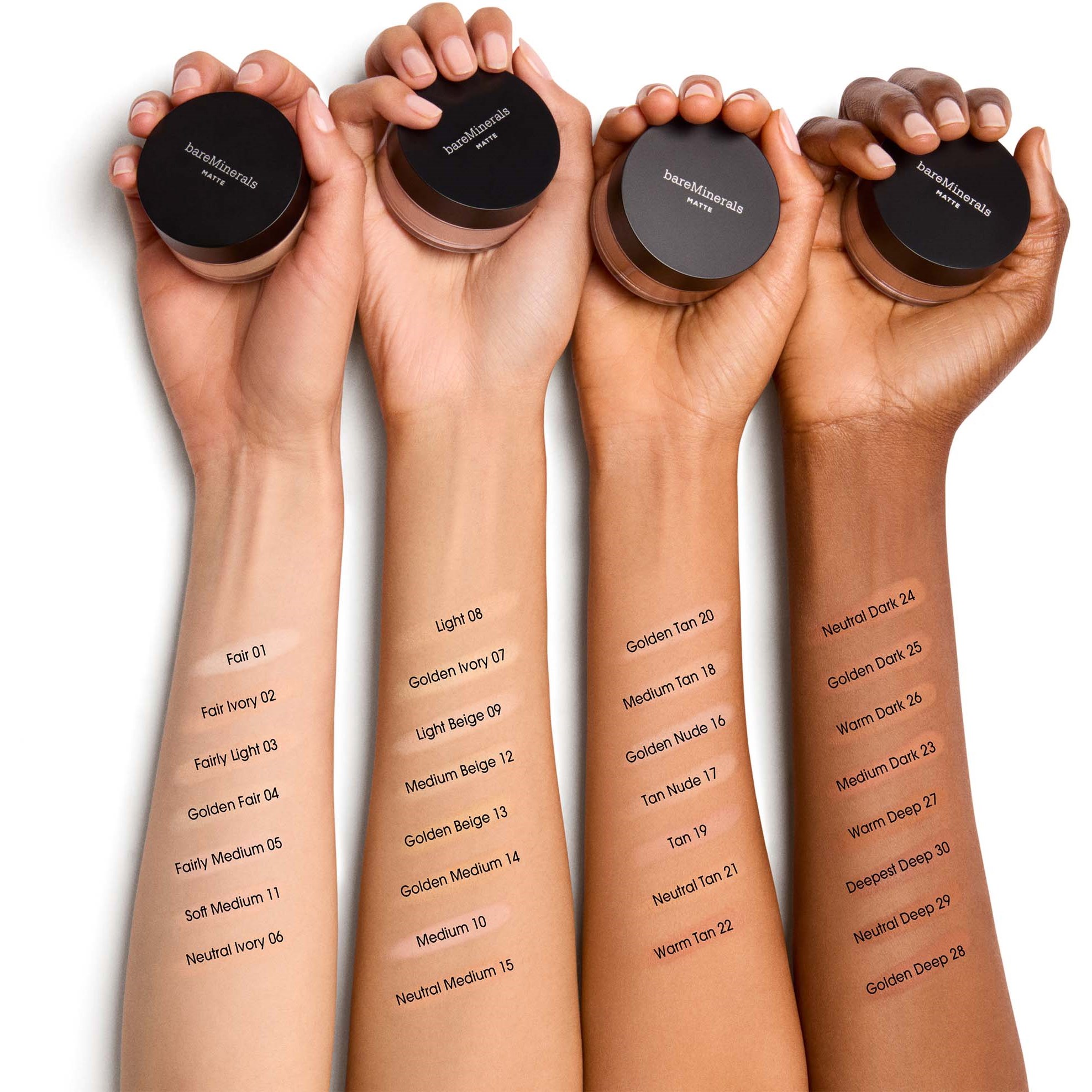 bareMinerals ORIGINAL Matte Loose Powder Foundation SPF 15 Light 08 (obrázok 4)