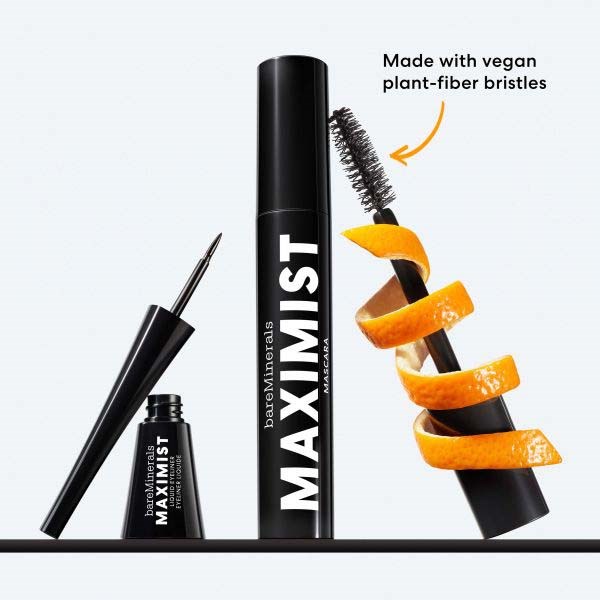 bareMinerals MAXIMIST Mini Phyto-Fiber Volumizing Mascara Black 4 ml (obrázok 8)