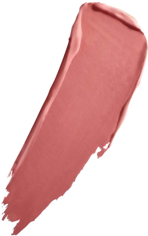 En rosa makeupborste med smutsad spets och ett texturerat handtag.