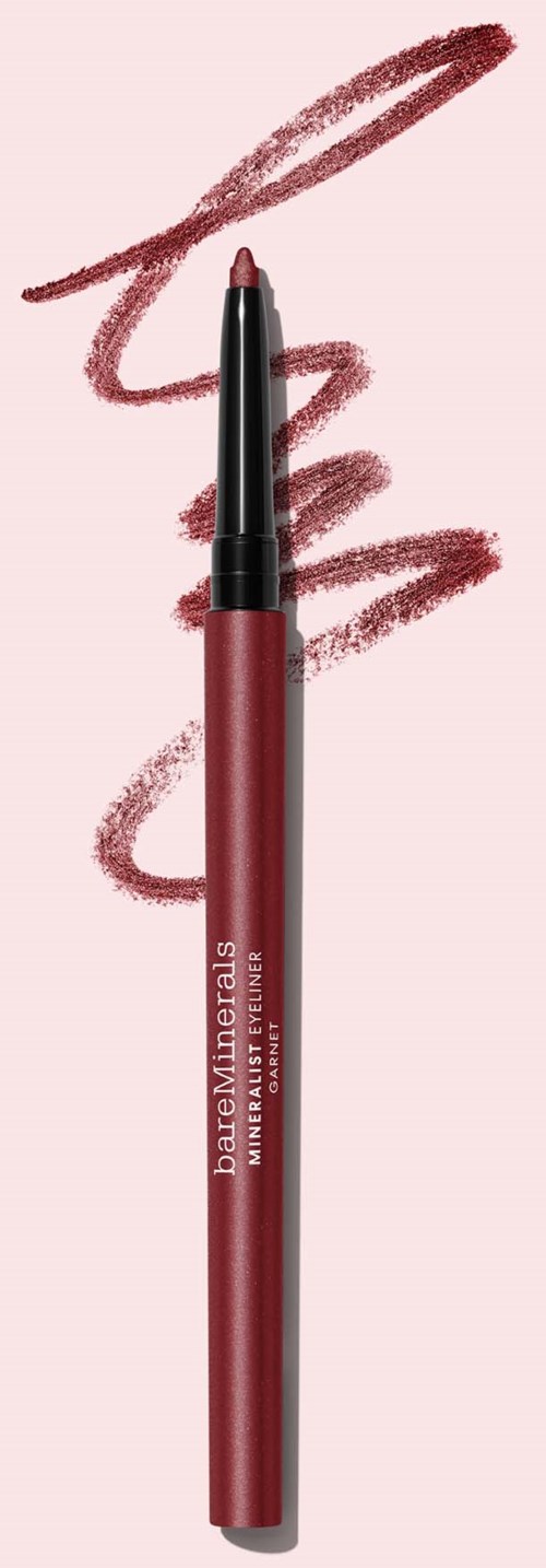 Подводка для глаз bareMinerals Mineralist Lasting Eyeliner водостойкая, выкручивающаяся, оттенок Garnet, 0,35 г — фото 4