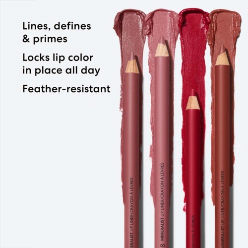 Карандаш для губ bareMinerals Mineralist Matte, стойкий, оттенок Bliss Blush, 1,5 г — фото 7