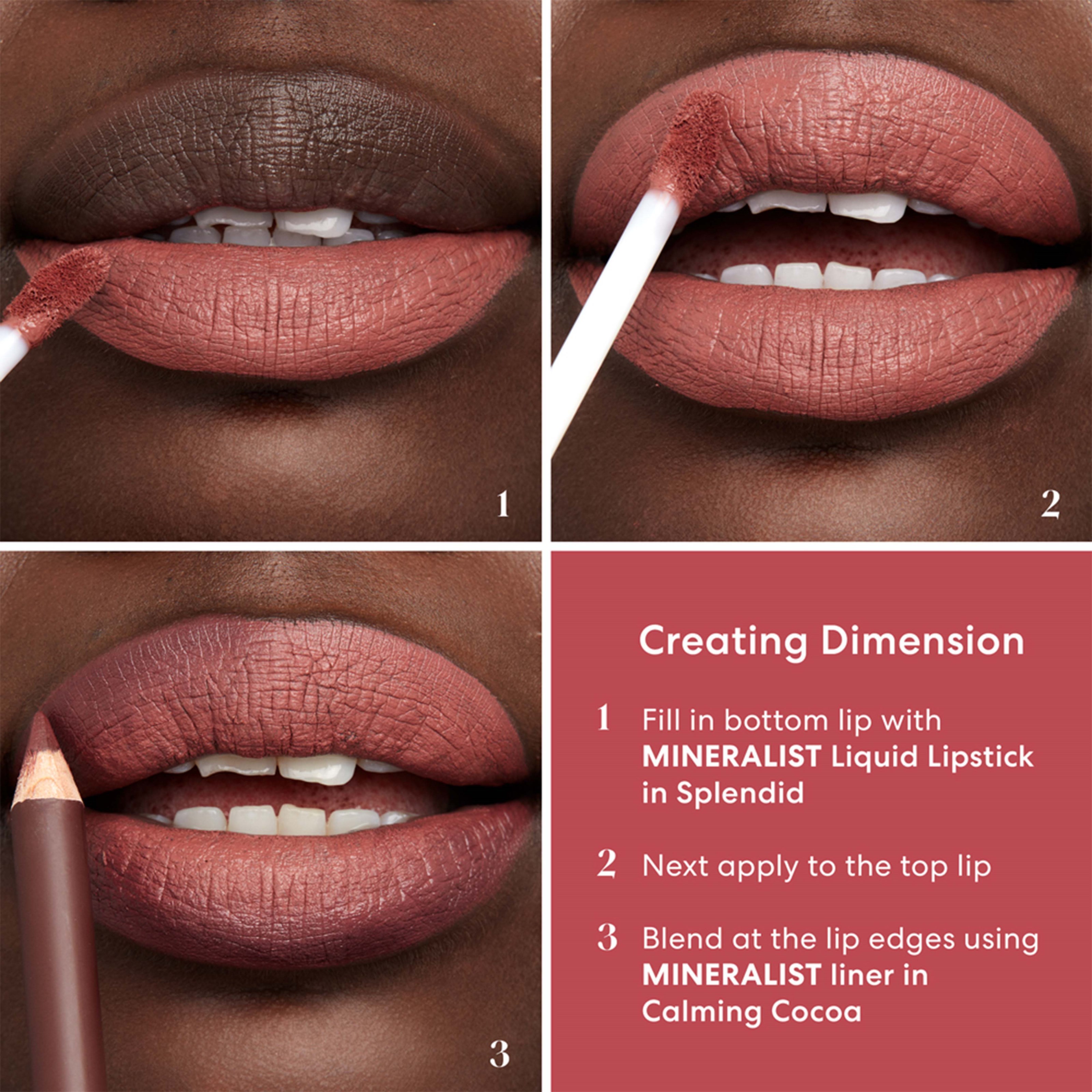 bareMinerals MINERALIST Lasting Matte Liquid Lipstick Brave (obrázok 10)