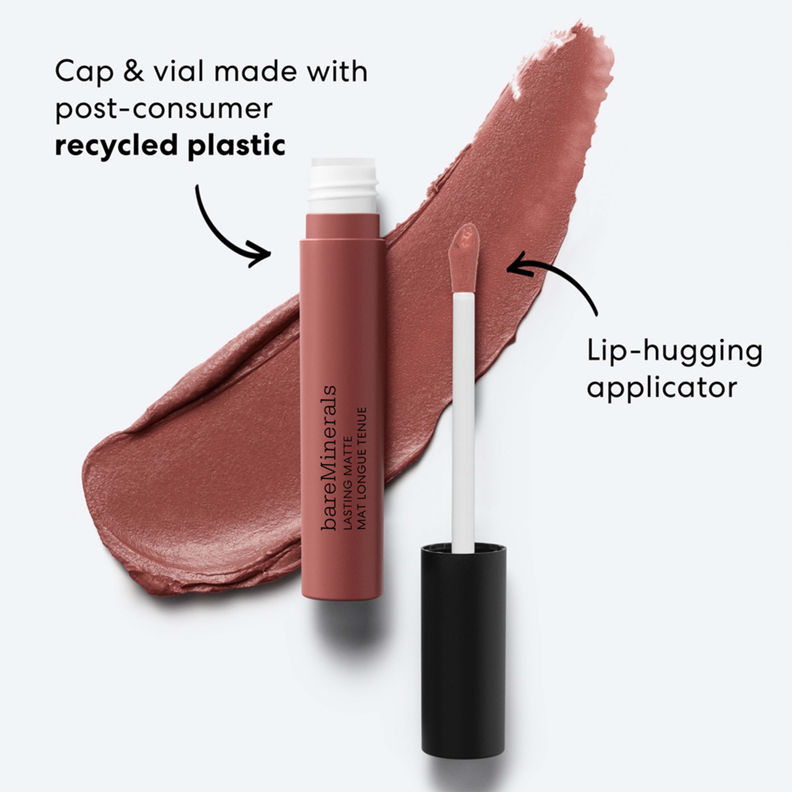 bareMinerals MINERALIST Lasting Matte Liquid Lipstick Brave (obrázok 8)
