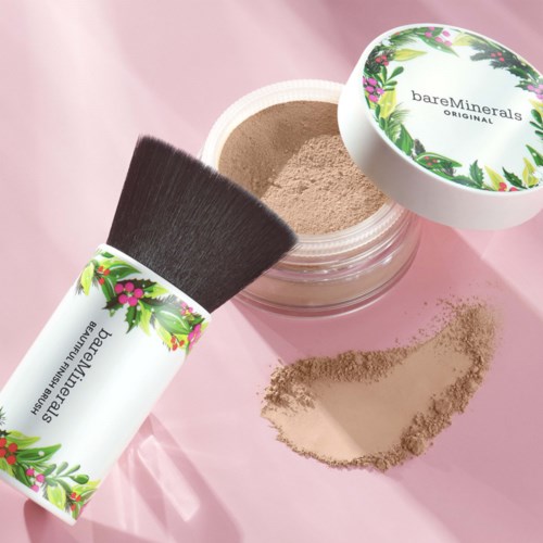 bareMinerals Original Foundation Brush Duo Set Medium Beige