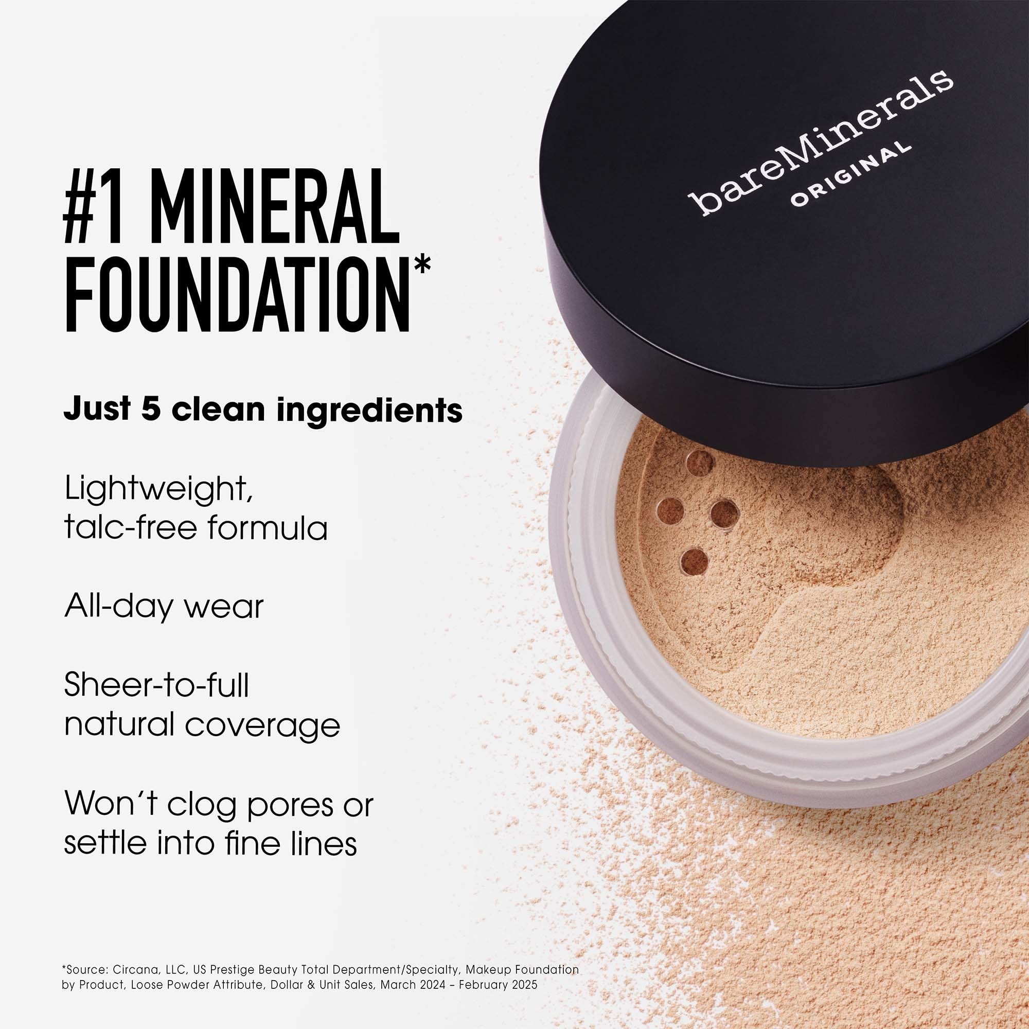 bareMinerals Loose Powder Foundation SPF 15 Neutral Medium 15 (obrázok 8)