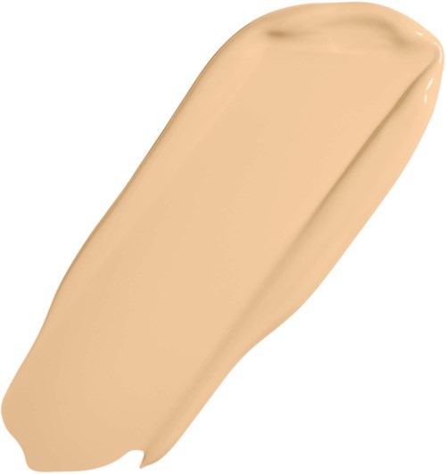 Een beige huidverzorgingsstift met een gladde, romige textuur.