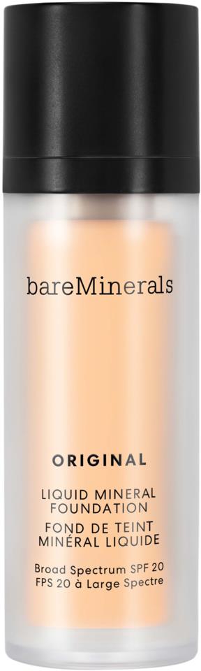 bareMinerals Original Liquid Mineral Foundation SPF 20 Fair 01 