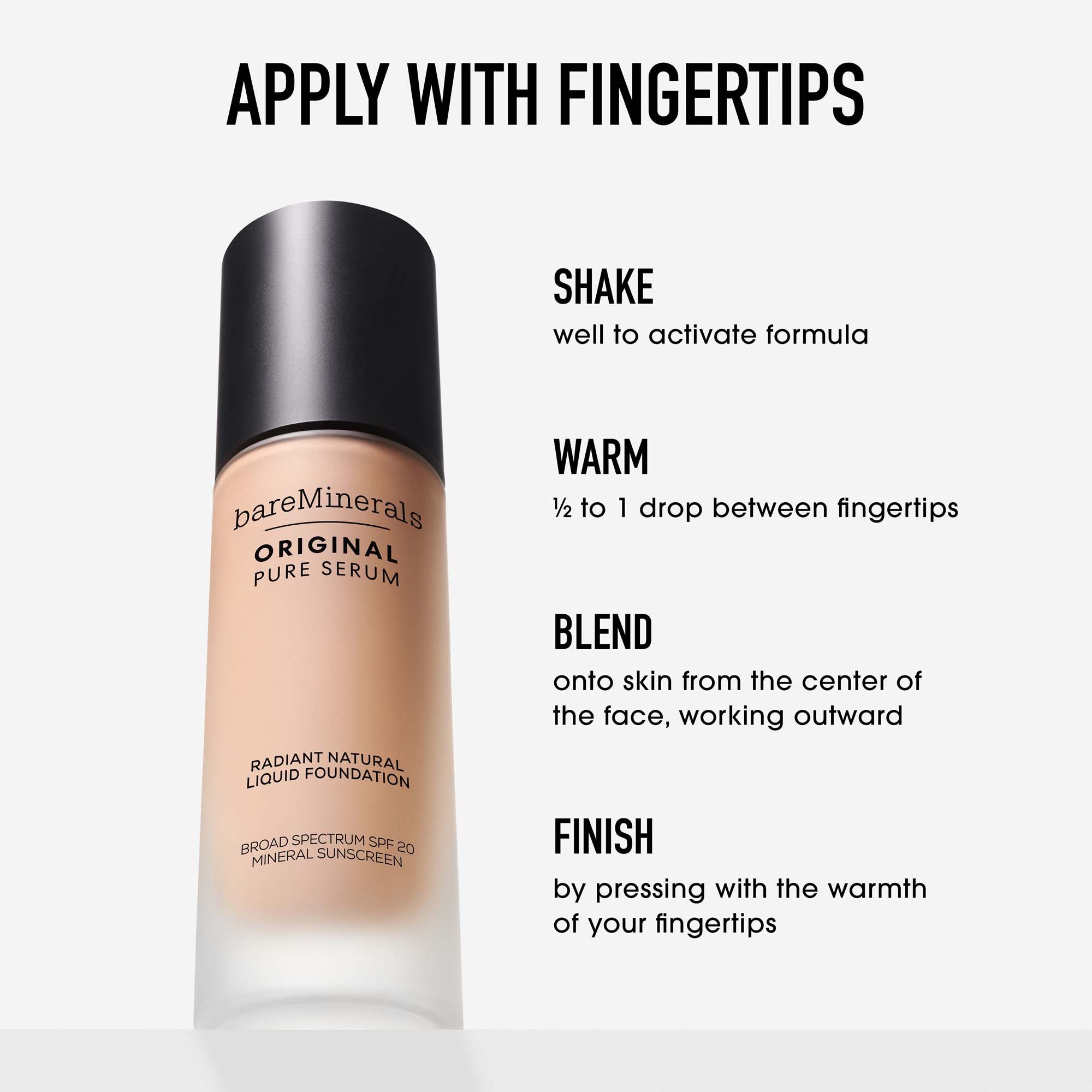 bareMinerals Original Pure Serum Radiant Natural Liquid Foundation Min (obrázok 9)