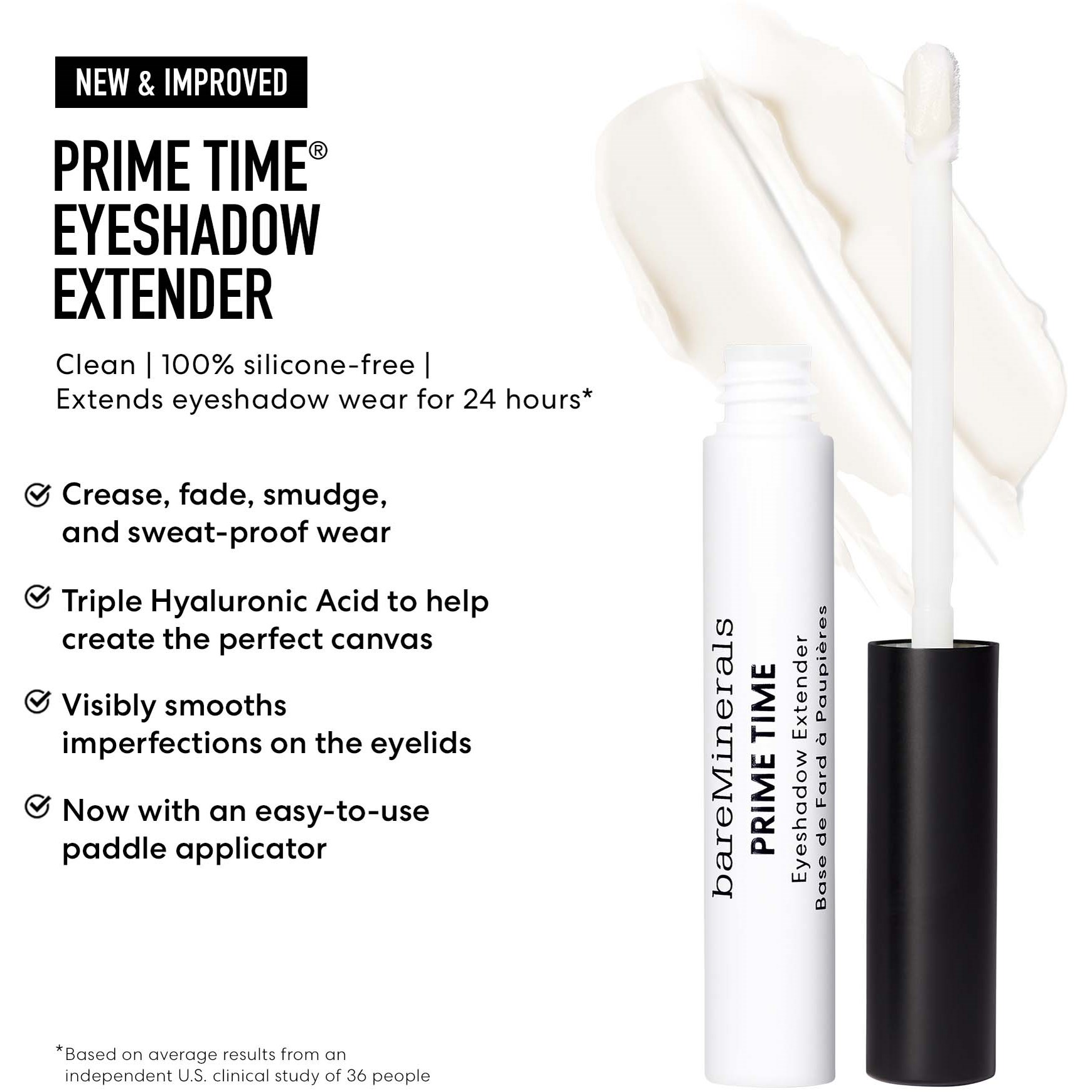 bareMinerals PRIME TIME Eyeshadow Extender (obrázok 4)