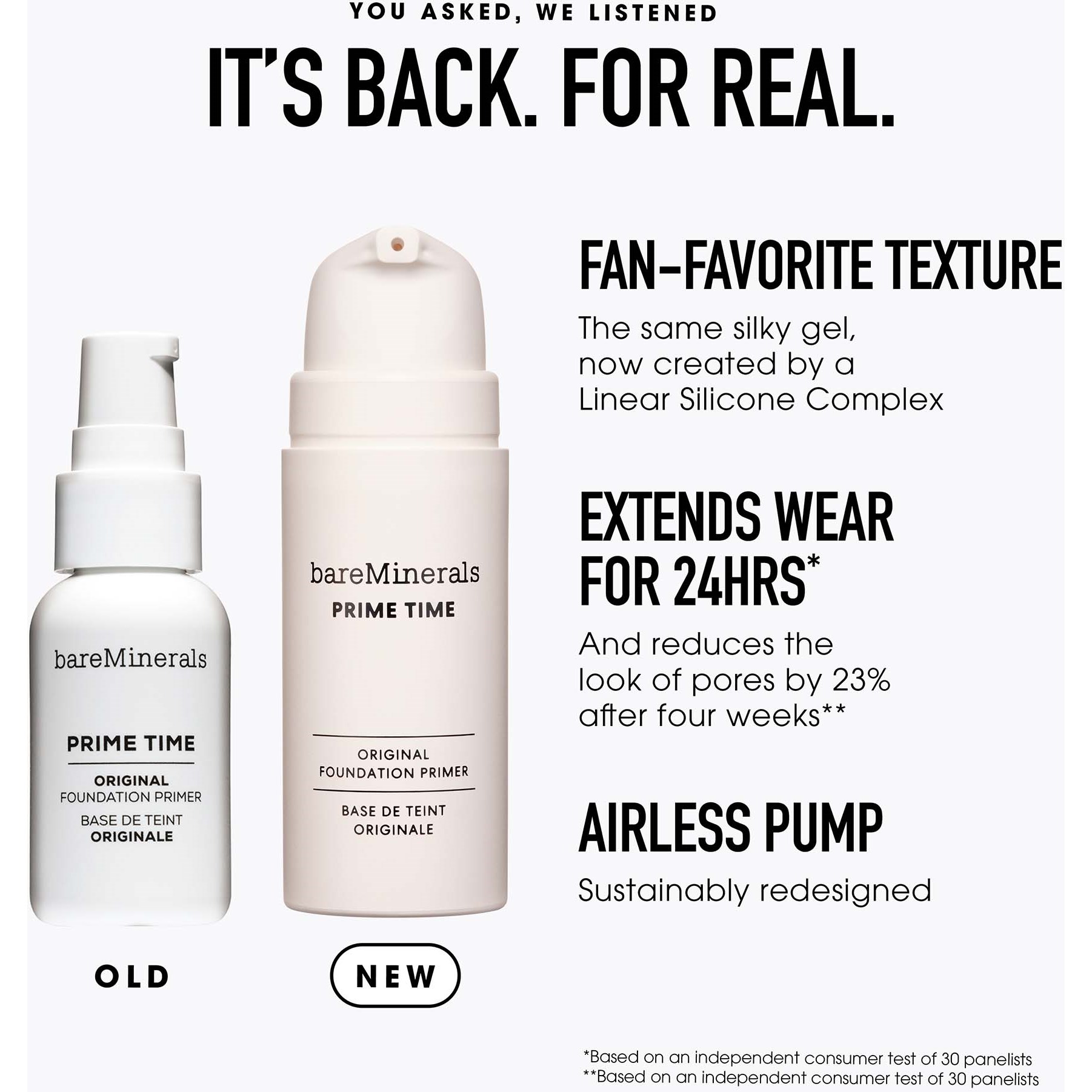 bareMinerals PRIME TIME Face Primer Original Pore-Minimizing 30 ml (obrázok 8)