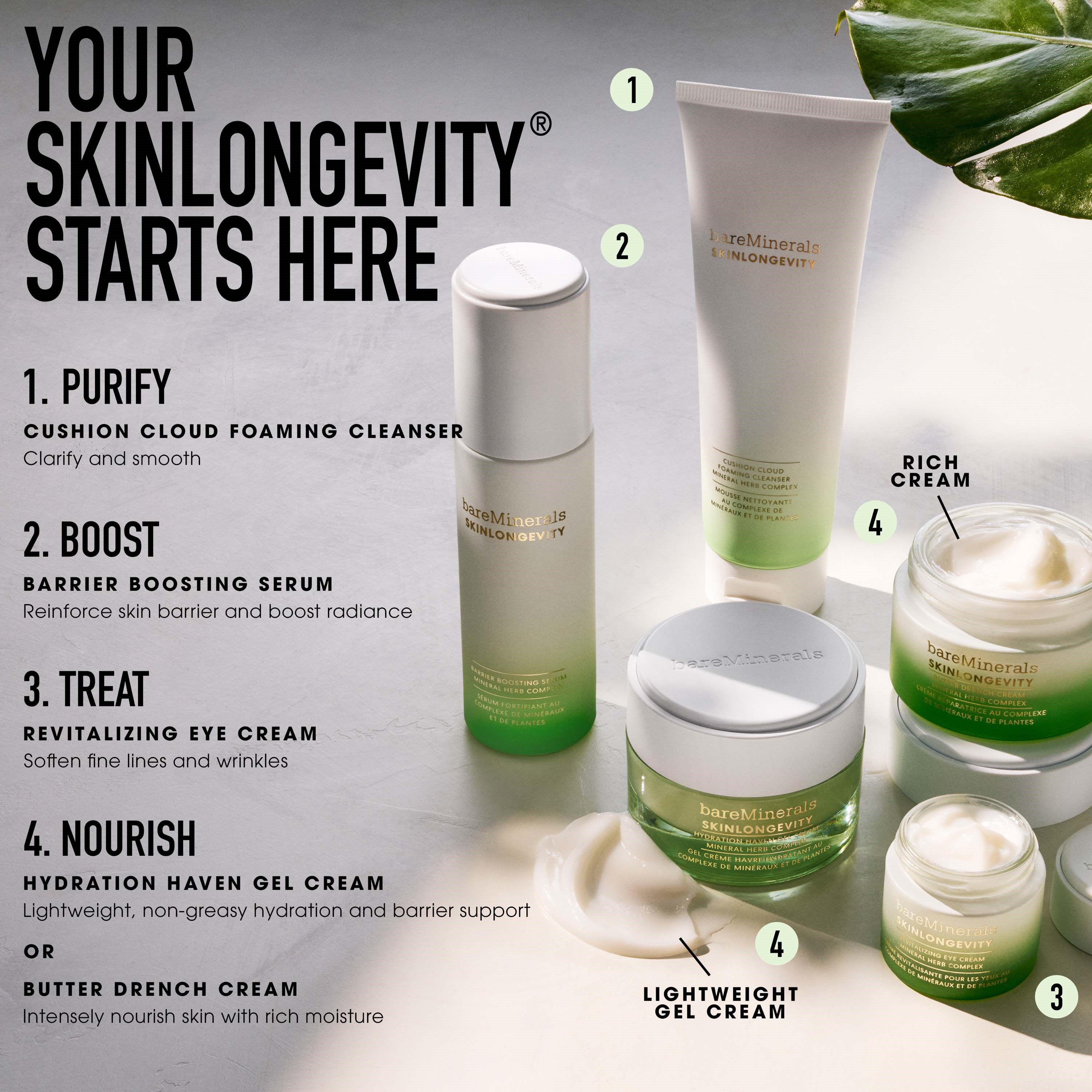 bareMinerals SKINLONGEVITY Hydration Haven Gel Cream (zdjęcie 11)