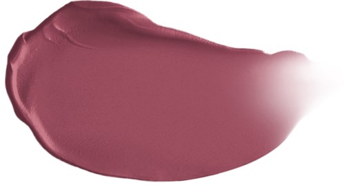 Rosa läppstift fläck med glansigt utseende och slät yta.