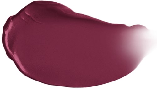 En strimma av lila läppstift med glänsande, slät yta och rund form.
