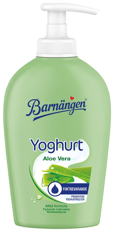 Barnängen Flydende håndsæbe Yoghurt Aloe Vera