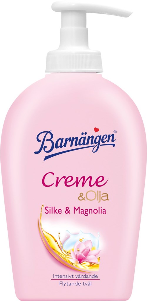 Barnängen FlytandeTvål Creme & Oilja Silke&Magnolia 250ml 250 ml