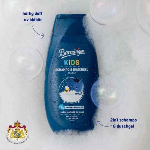 Barnängen Kids Schampo Blåbär 250 ml