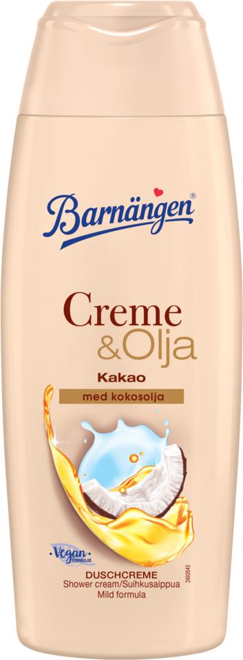 Barnängen Shower Creme & Olja Kakao 250ml