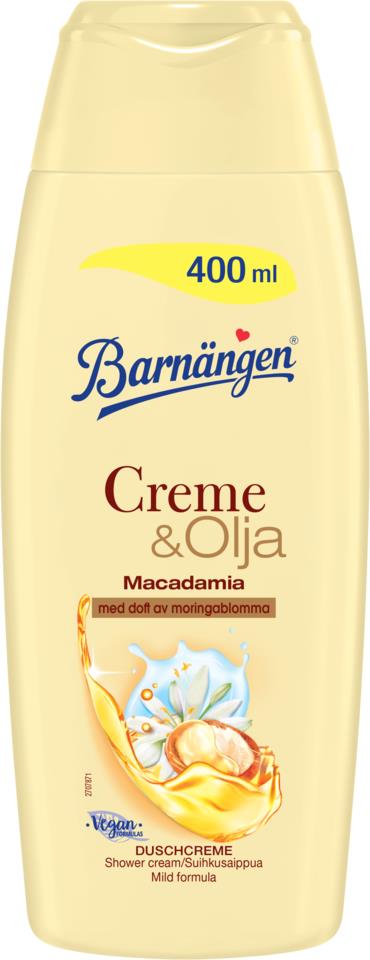 Barnängen Shower Creme & Olja Macadamia 400ml