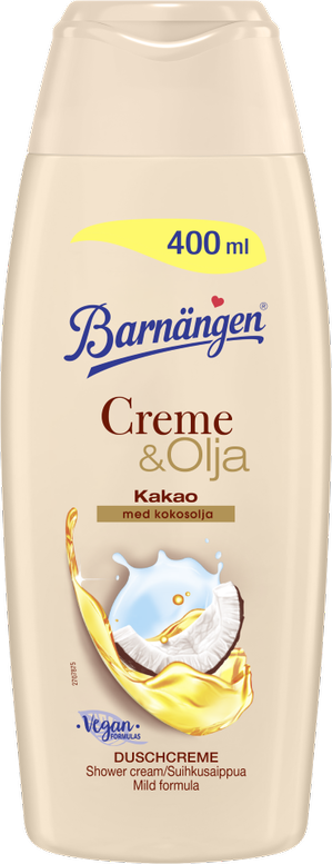 Barnängen Shower Creme Creme & Olja Kakao 400 ml