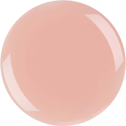 Suuri, persikan värinen kiiltävä pallo, jolla on heijastuksia pinnallaan.
