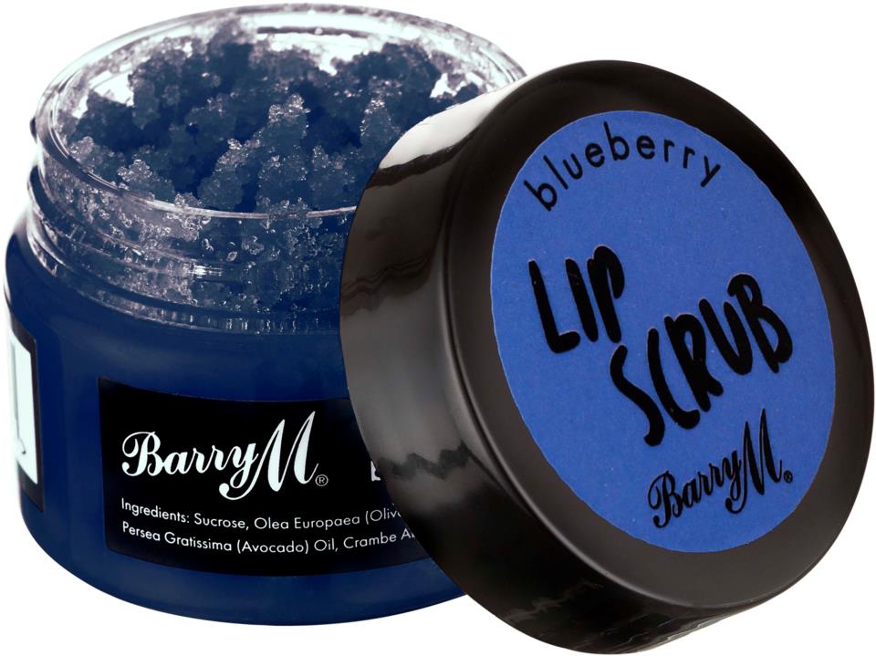 Barry M Blueberry Lip Scrub 14 g