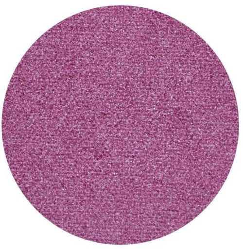 En rosa, glitterig cirkulär yta med en glittrig textur och glänsande utseende.