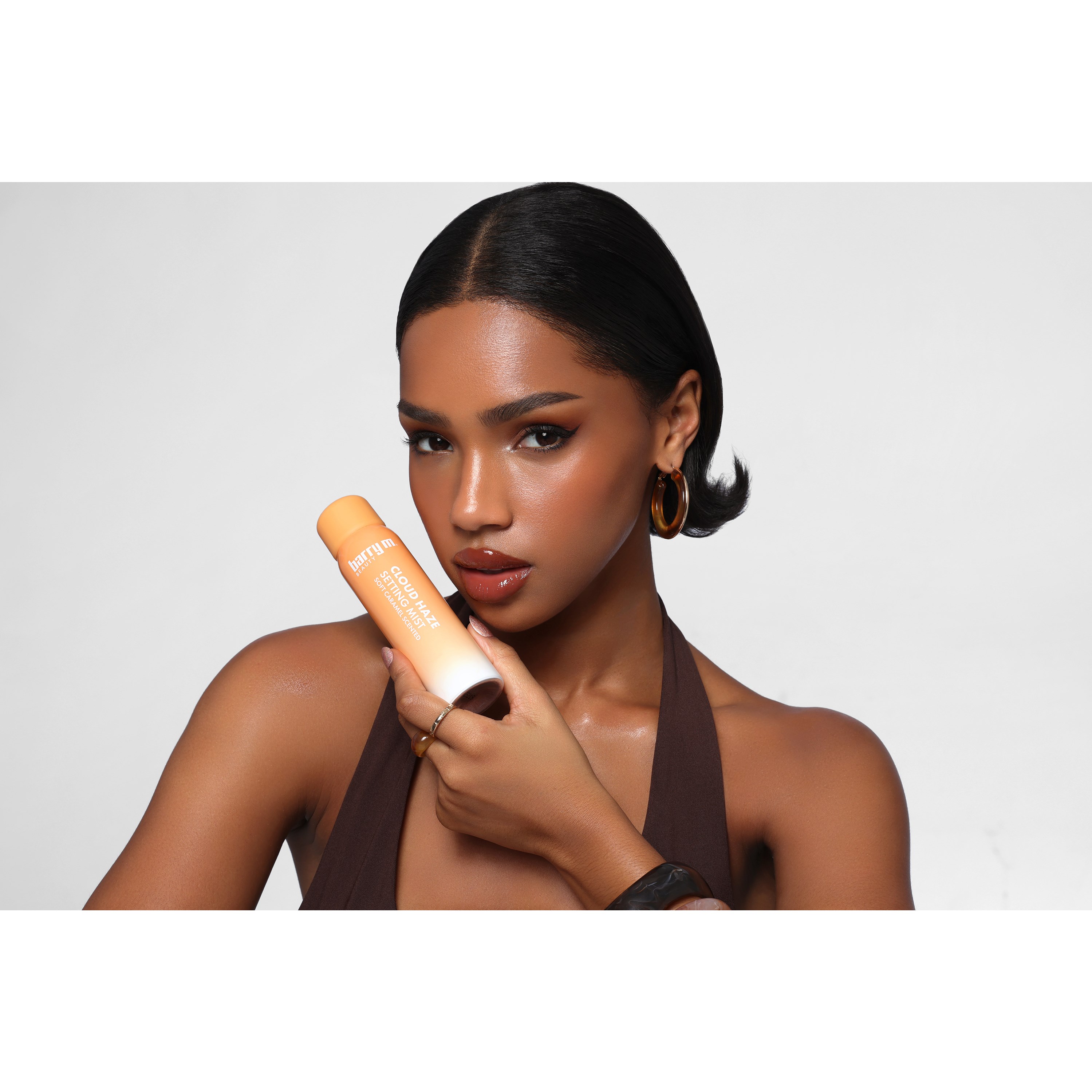 Barry M Cloud Haze Setting Mist Soft Caramel 70 ml (obrázok 4)