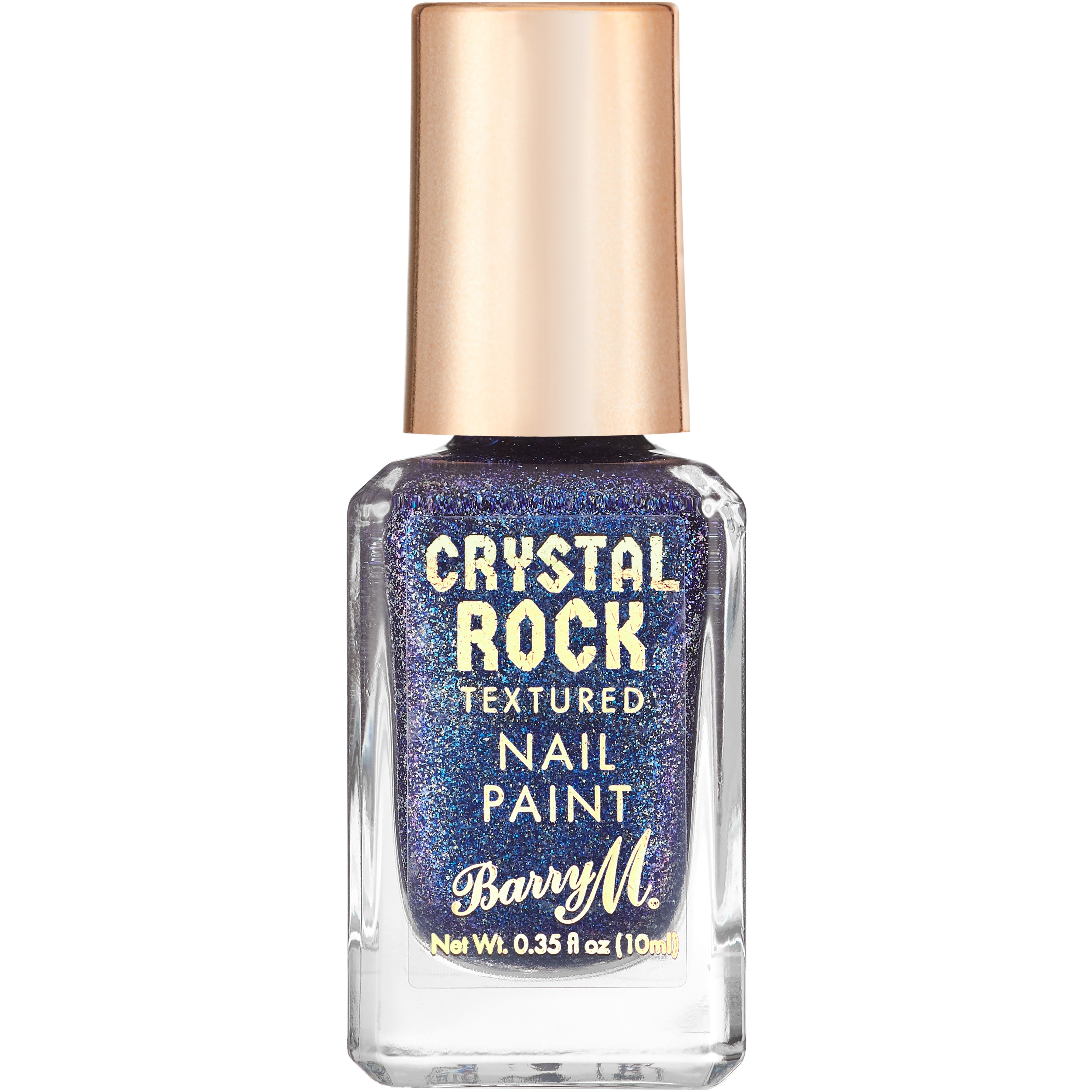 Läs mer om Barry M Crystal Rock Nail Paint Blue Sapphire