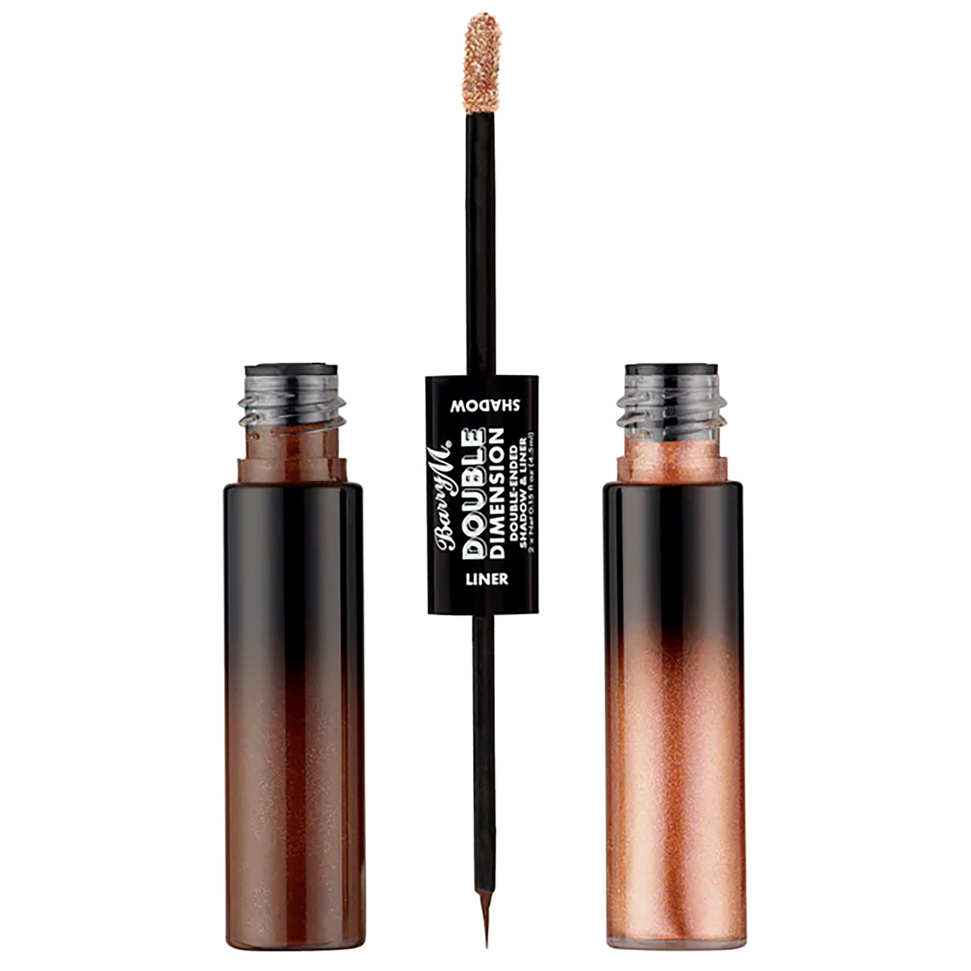 Läs mer om Barry M Double Dimension Double Ended Shadow and Liner Infinite Bronze