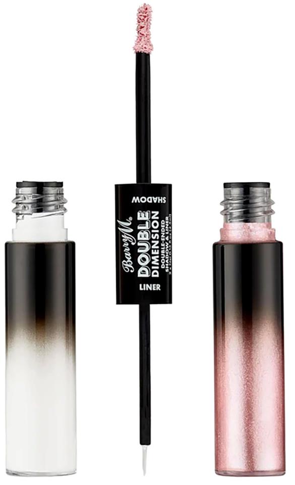 Barry M Double Dimension Double Ended Shadow and Liner Pink Perspective 4,5ml