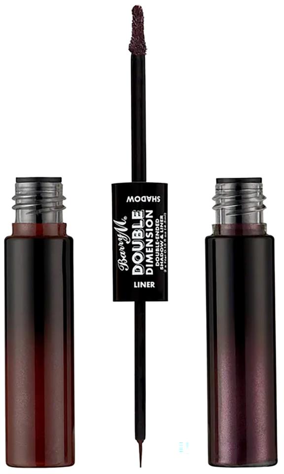 Barry M Double Dimension Double Ended Shadow and Liner Purple Parallel 4,5ml