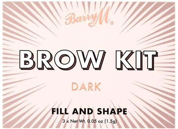 Barry M Fill and Shape Brow Kit Dark