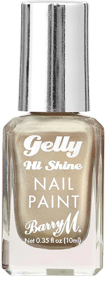 Barry M Gelly Hi Shine Nail Paint Dandelion 10ml