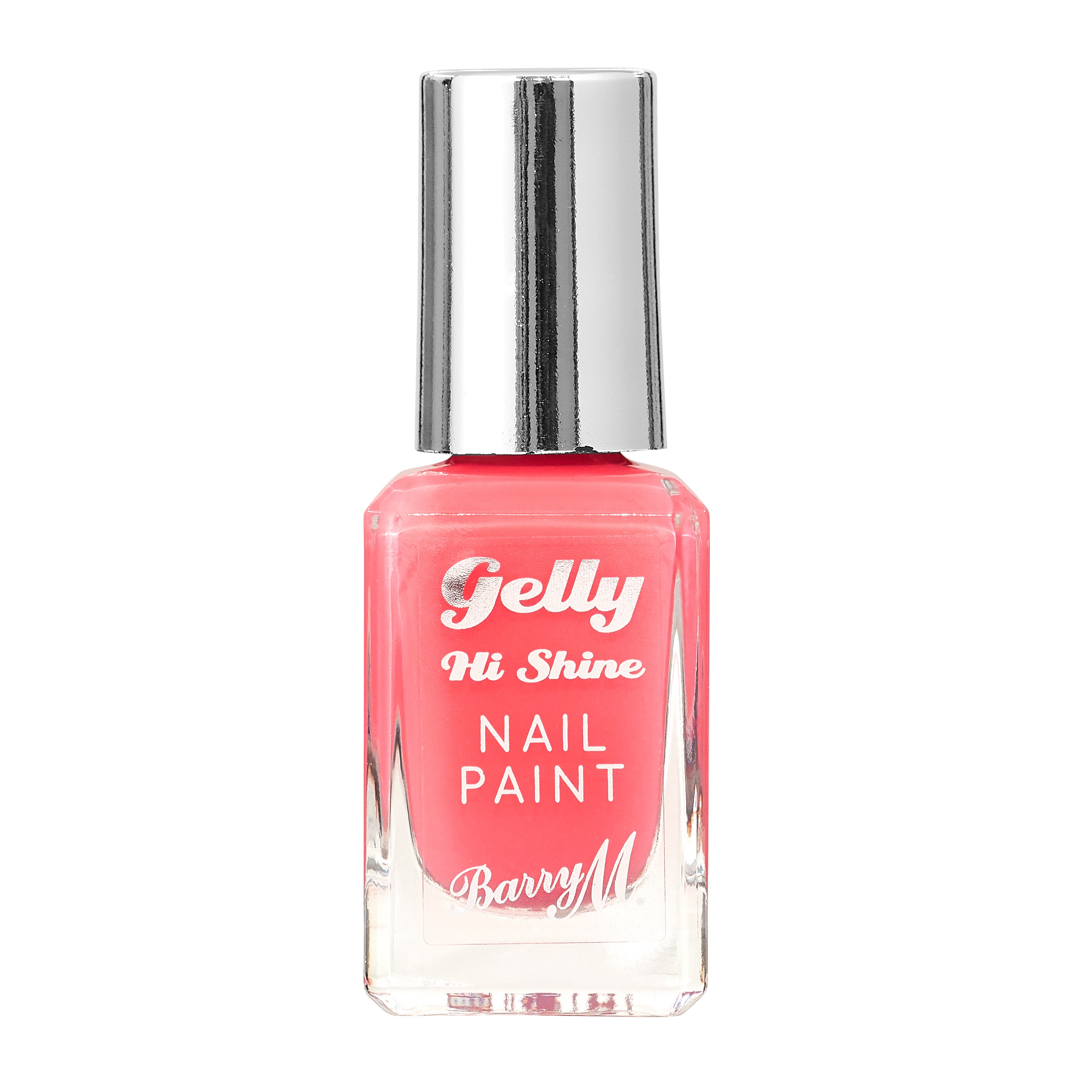 Bilde av Barry M Gelly Hi Shine Nail Paint Pink Grapefruit