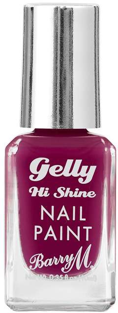 Barry M Gelly Nail Paint Plum Jam