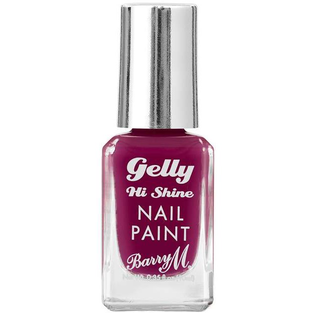 Läs mer om Barry M Gelly Nail Paint Plum Jam