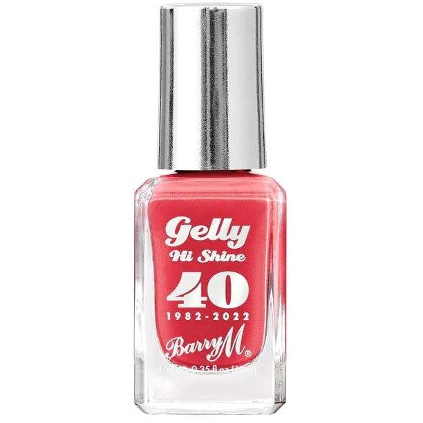 Läs mer om Barry M Gelly Nail Paint Red Velvet