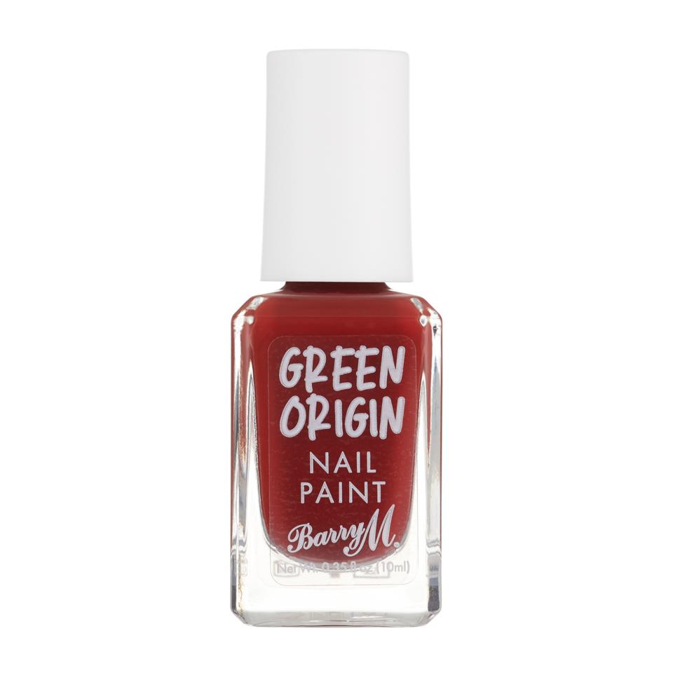 Barry M Green Origin Nail Paint Red Sea