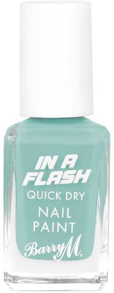 Barry M In A Flash Quick Dry Nail Paint Blue Boost 10 ml