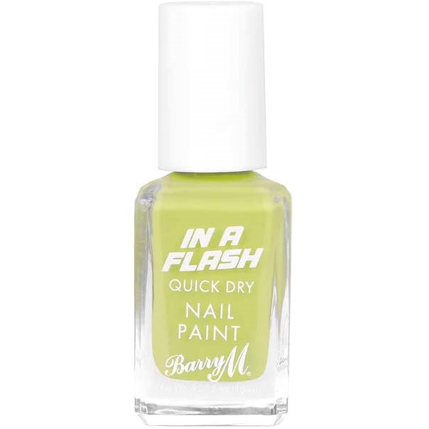 Läs mer om Barry M In A Flash Quick Dry Nail Paint Lightspeed Lime