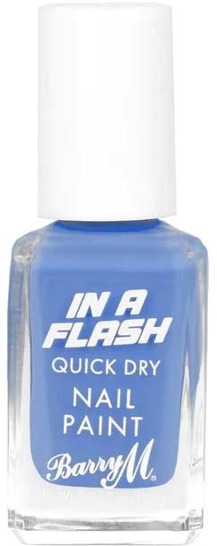 Barry M In A Flash Quick Dry Nail Paint Turquoise Thrill 10 ml